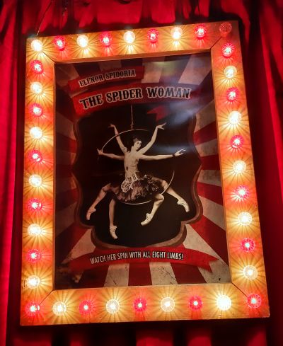 00359 A0 lichtlijst circus spiderwoman